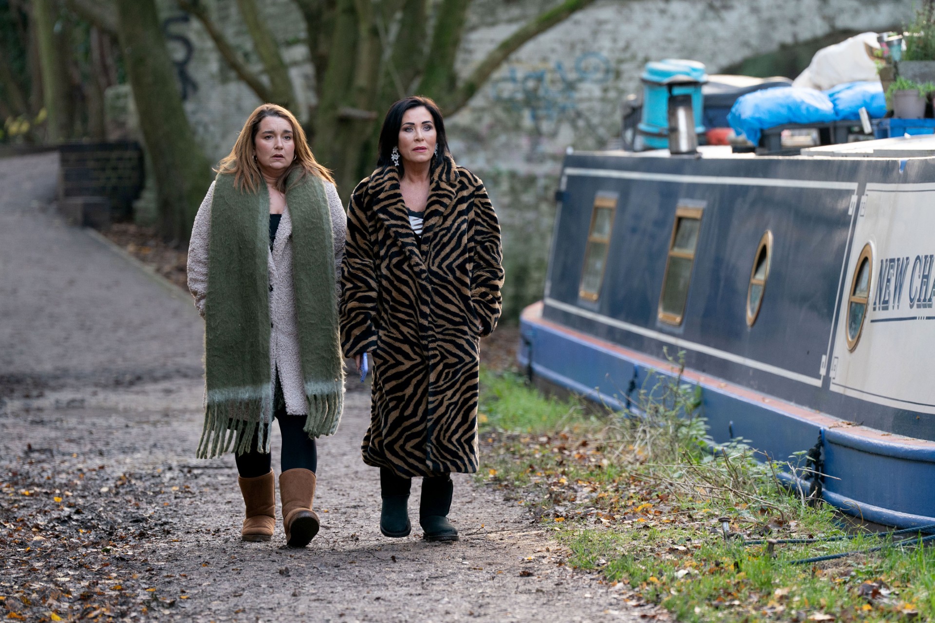 Kat and Vicki go looking for Jake at the canal 