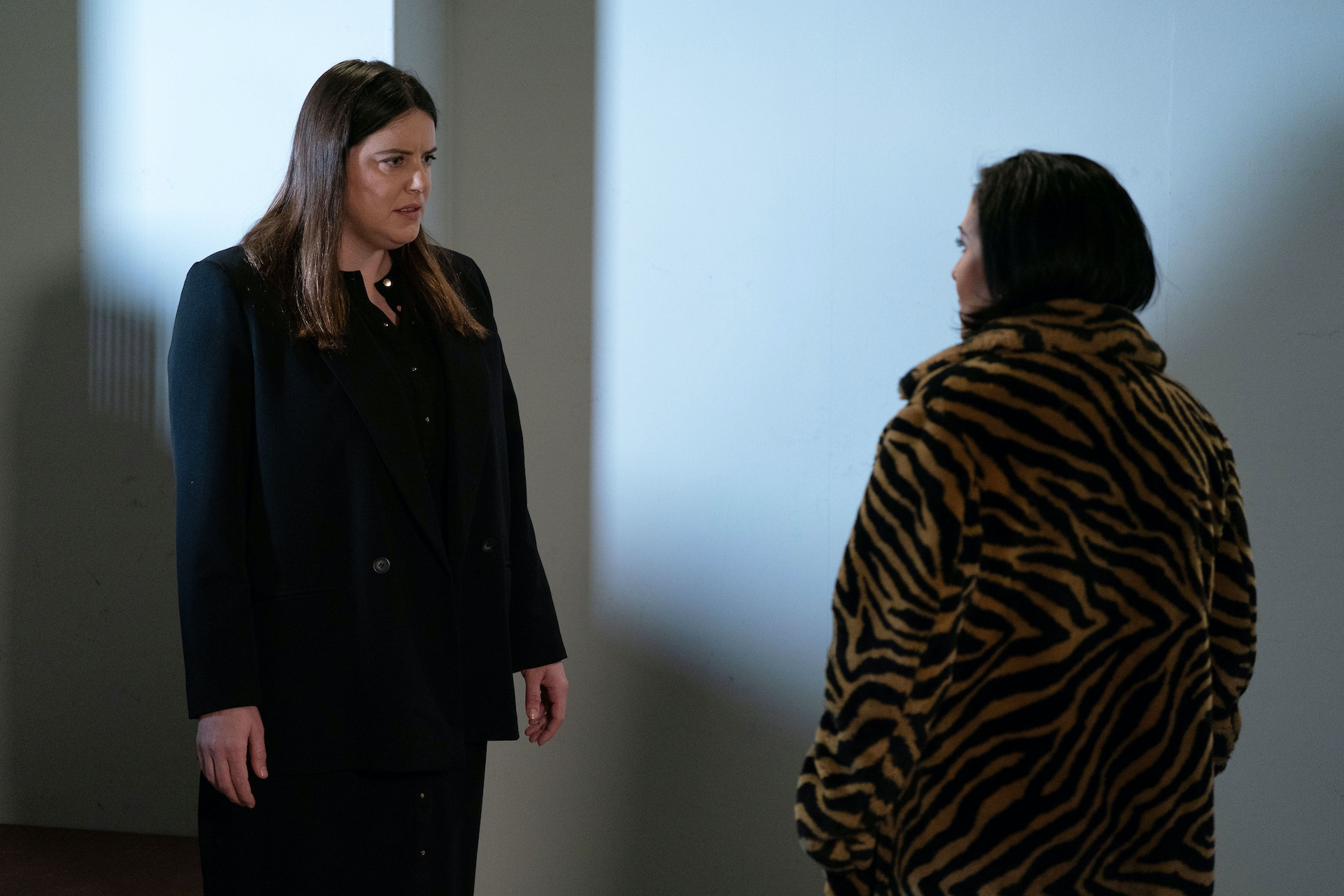 Kat and Zoe talking in prison in EastEnders spoilers