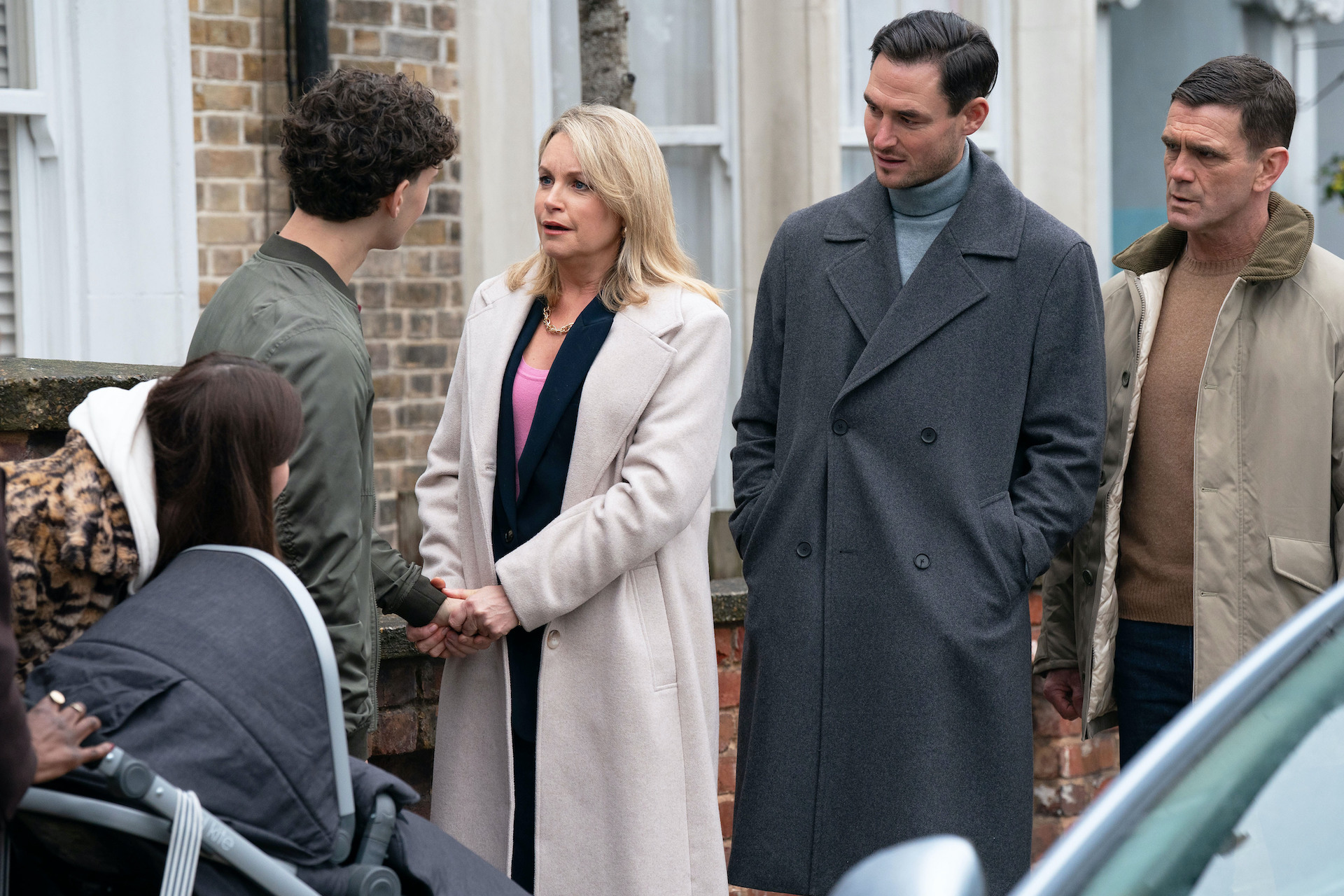 Sam says goodbye to her family 