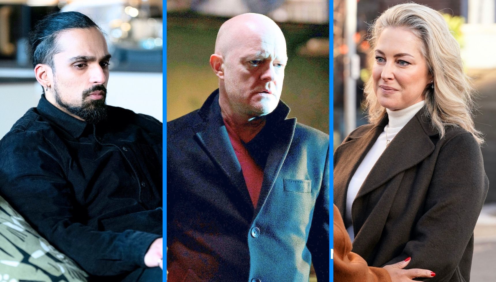 Clare returns for Nigel, Max kidnaps Tim and Ravi risks everything