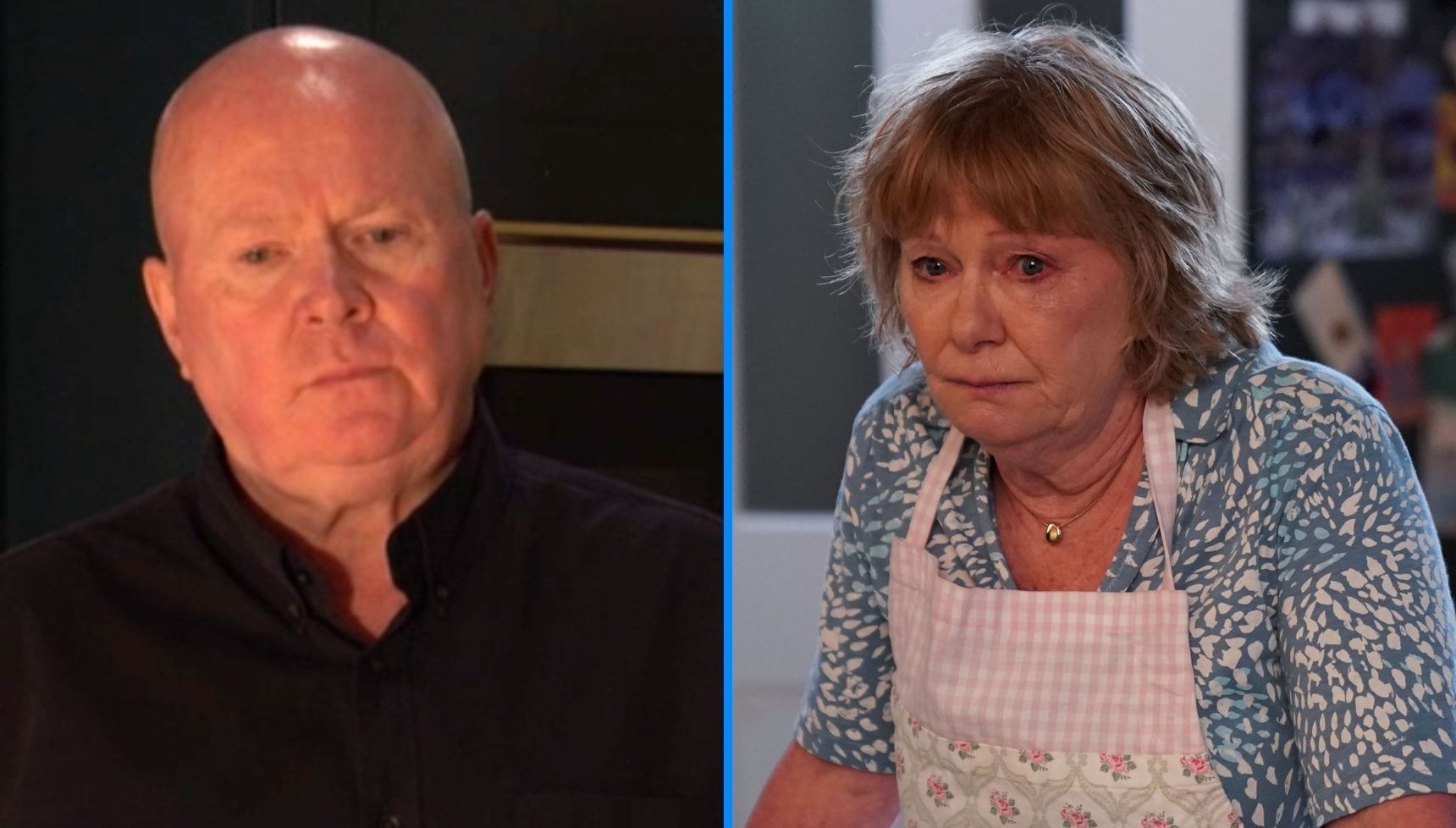 As Phil hides a huge secret from Julie, it all kicks off when he crashes the vow renewal tomorrow