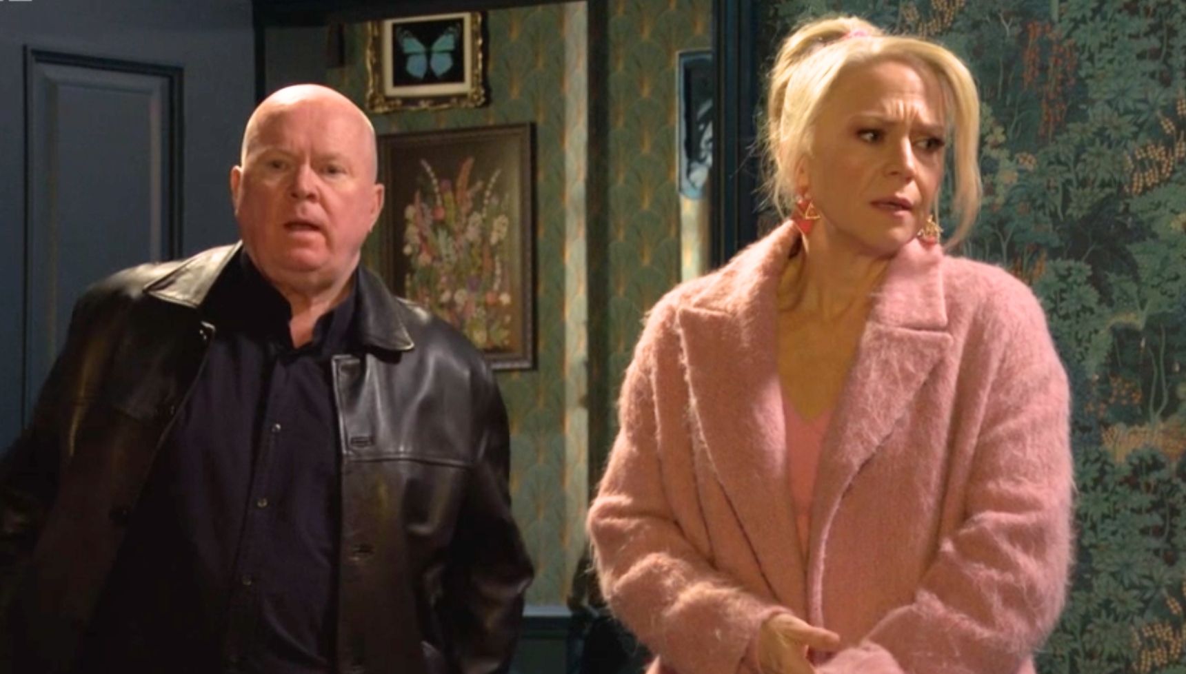 Linda and Phil trying to talk to Julie