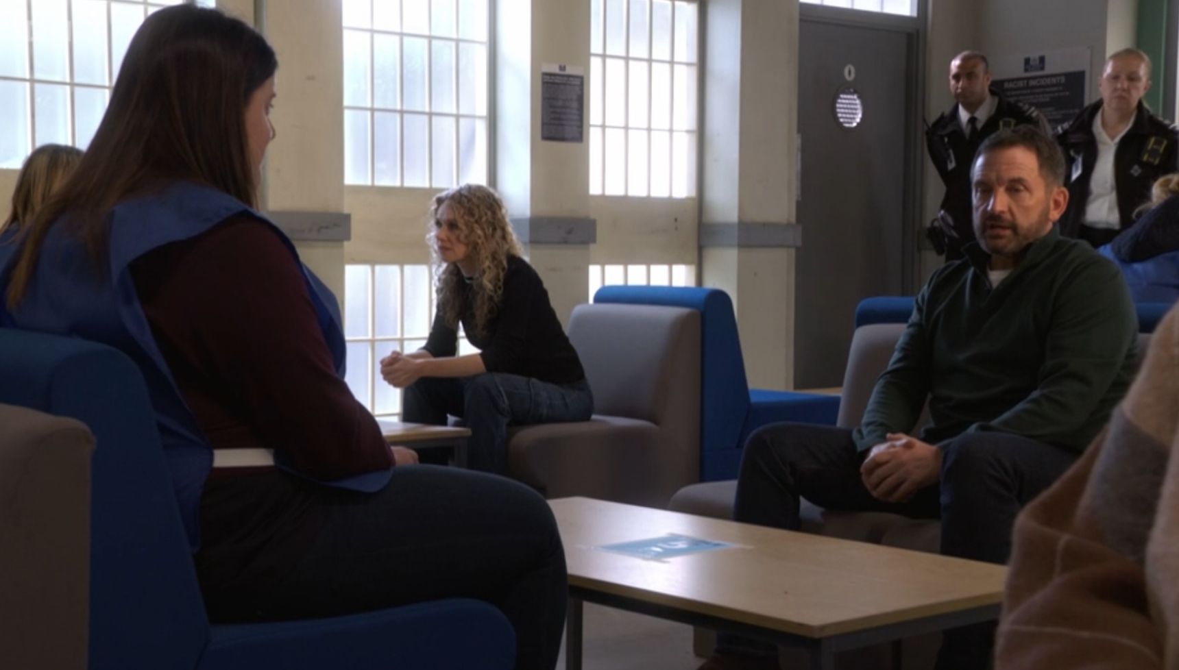 Jake visiting Zoe in prison