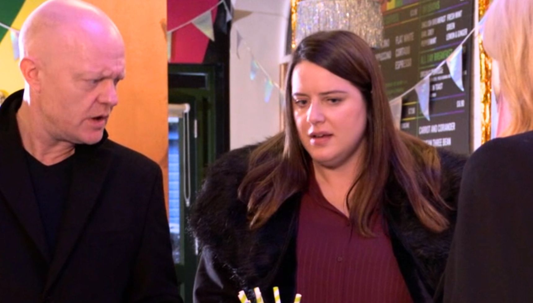 Max, Zoe and Cindy talk in The Albert