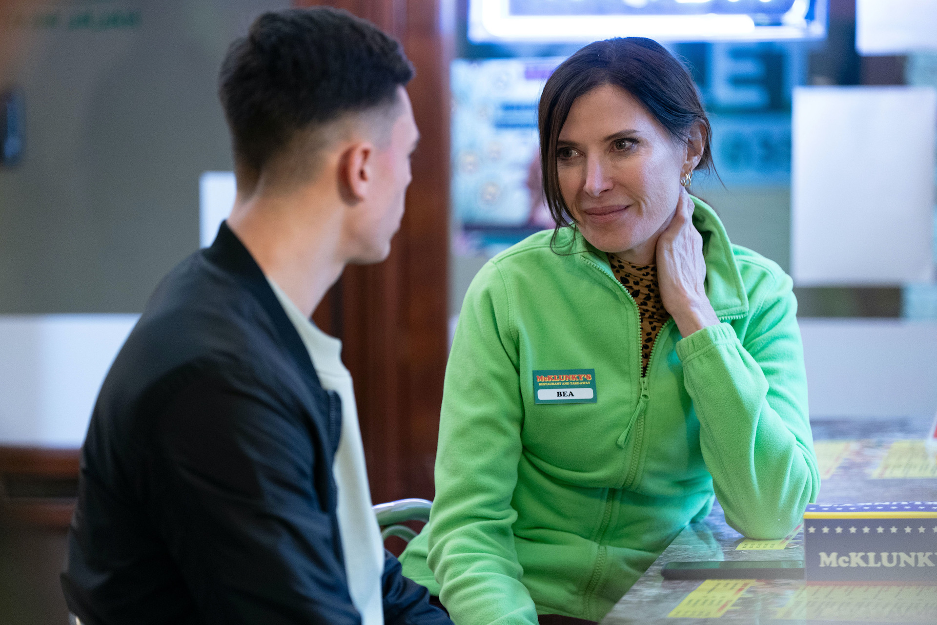 Honey and Will in the chicken shop in EastEnders spoilers