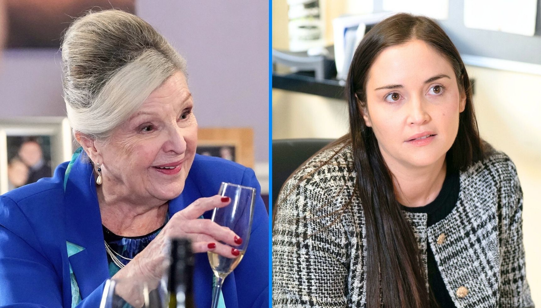 As Cora encourages Lauren's life-changing decision, fresh danger changes everything tomorrow