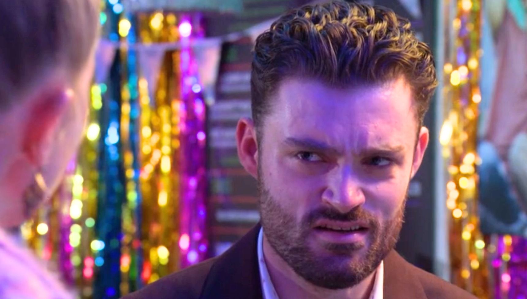 Johnny looks upset in The Albert