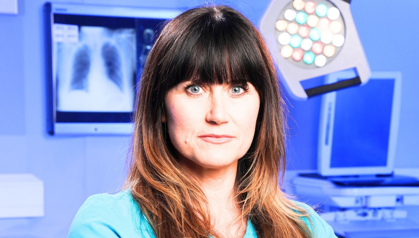 Dawn Steele as Ange Godard in Holby City 