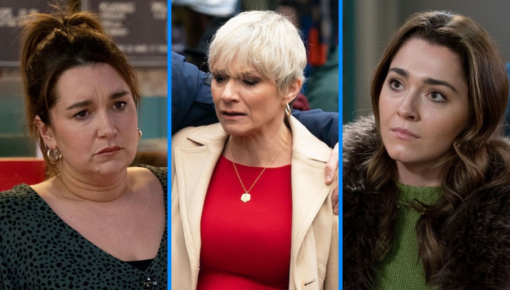 Penny panics, Nicola's suspicious and Vicki's hiding her feelings