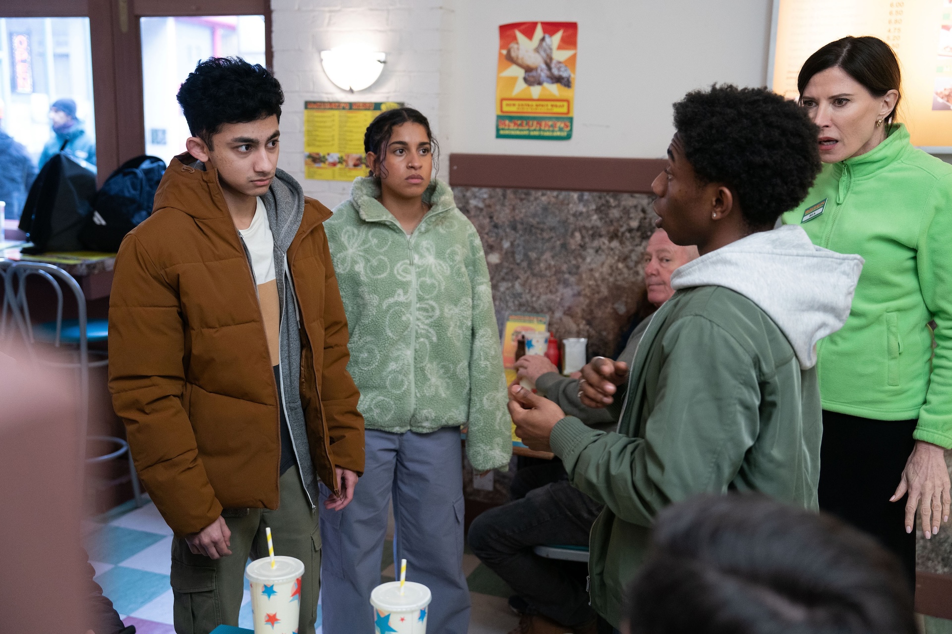 Nugget arguing with someone in McKlunky's 
