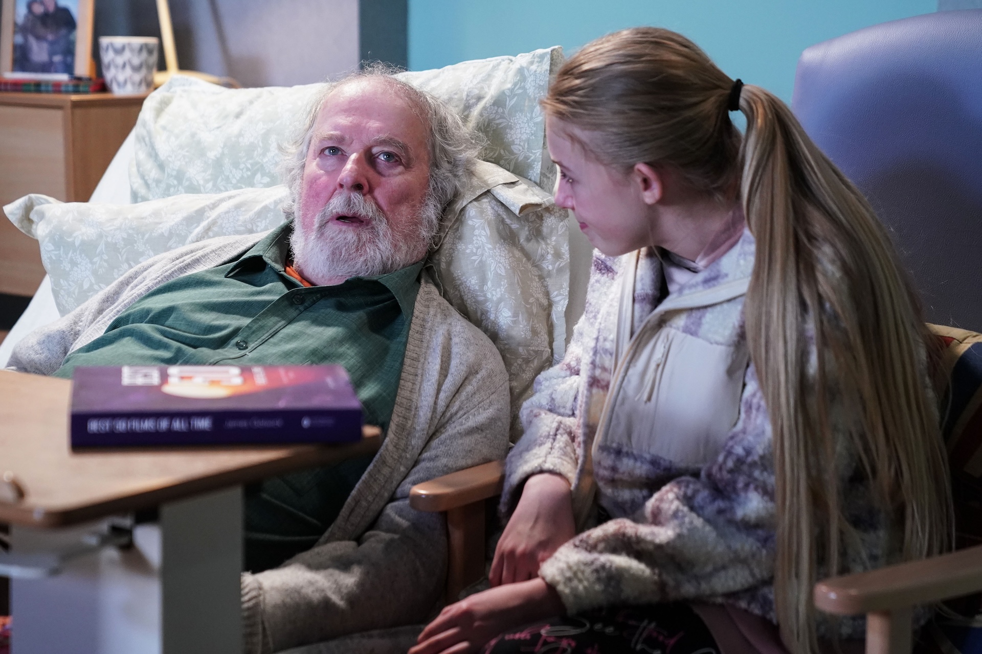 Lexi sitting with Nigel in EastEnders spoilers