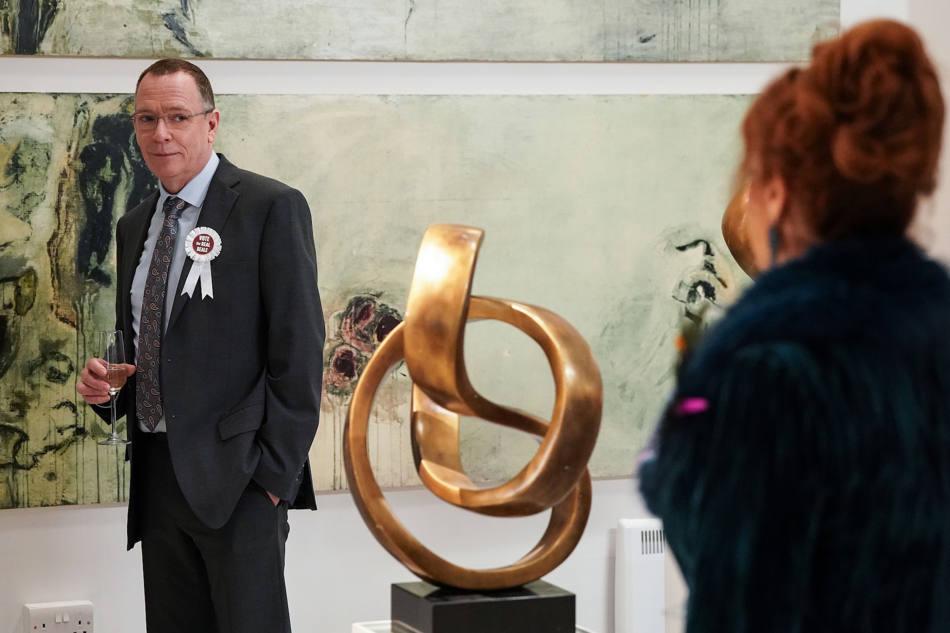 Elaine and Ian at a council gala in EastEnders spoilers