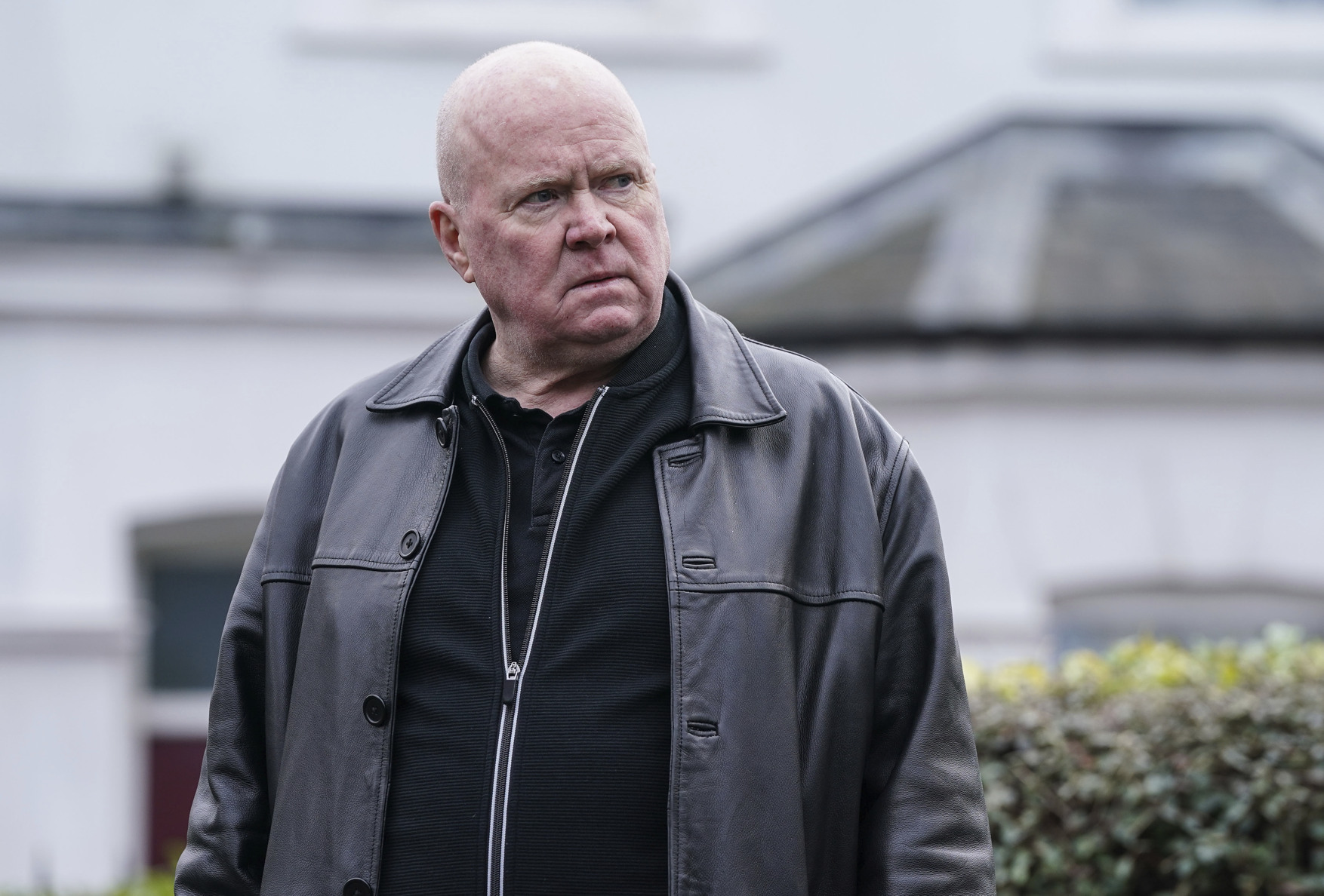 Phil looking sad in the Square