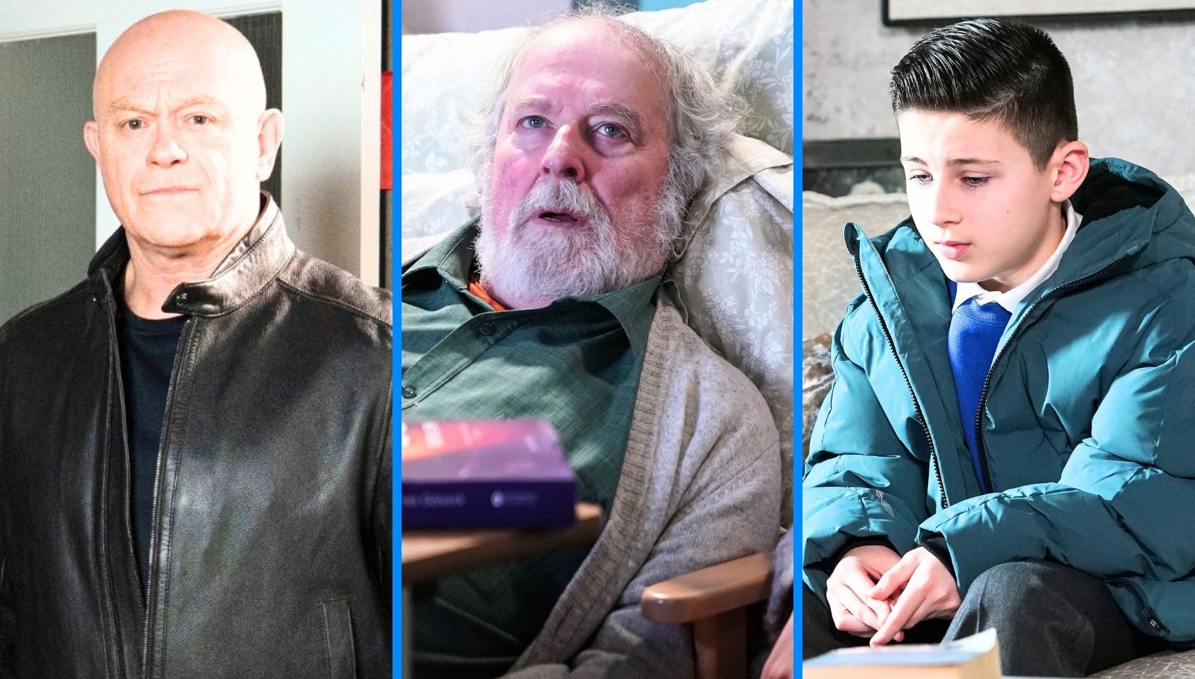 Nigel takes a turn for the worse, details of Grant's return revealed, and new storyline for Louie