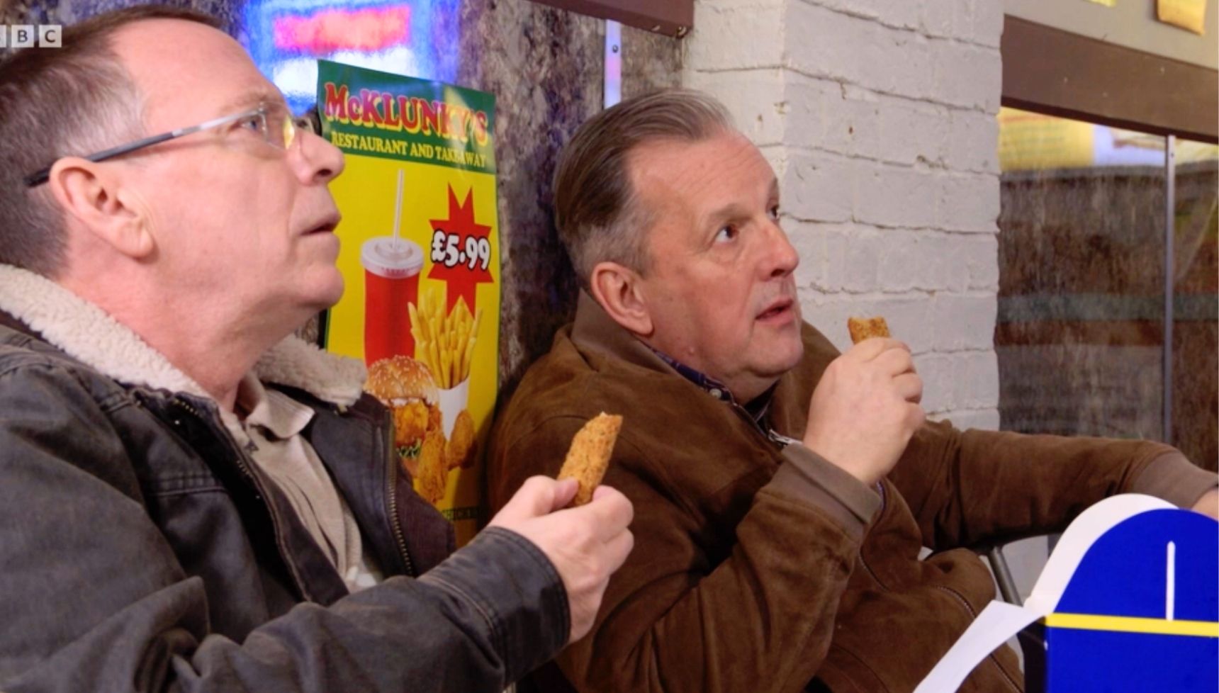 Ian and Harvey in McKlunky's