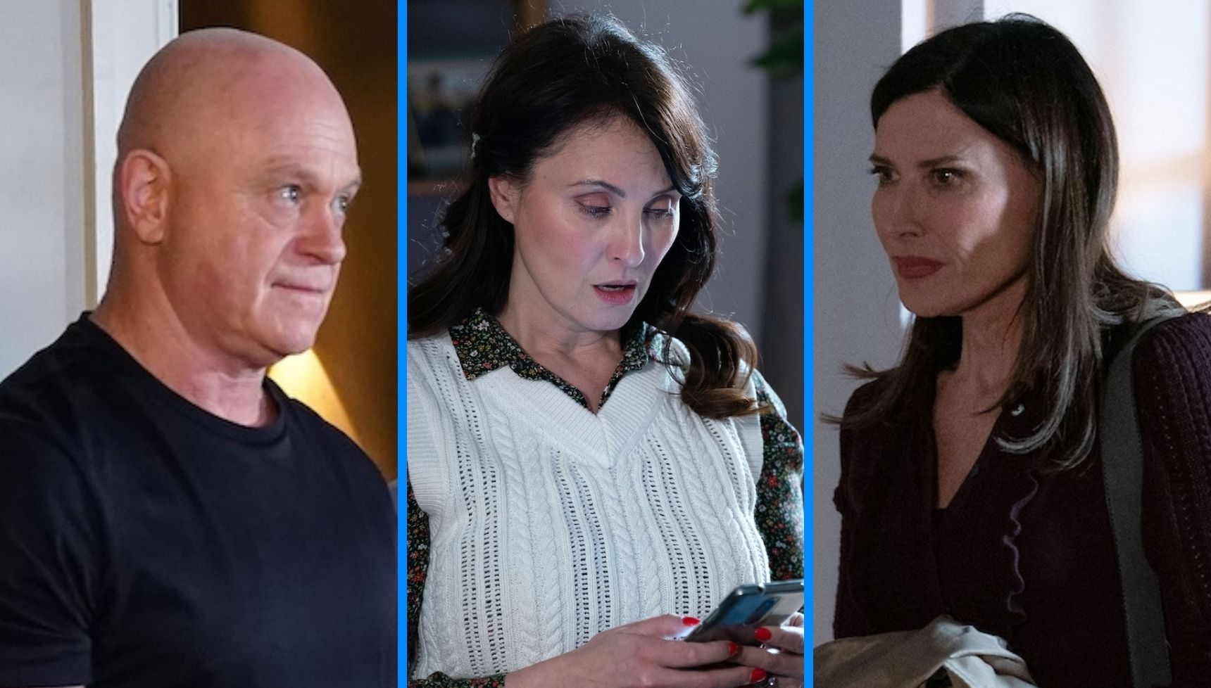 Bea's lies are finally exposed, a Walford legend returns and Grant puts Mark in grave danger