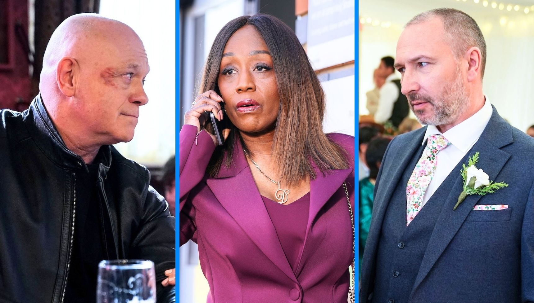 EastEnders spoilers for next week: A shocking bombshell rocks Vicki and Ross's wedding, Grant runs from the police, and Denise is diagnosed with cancer