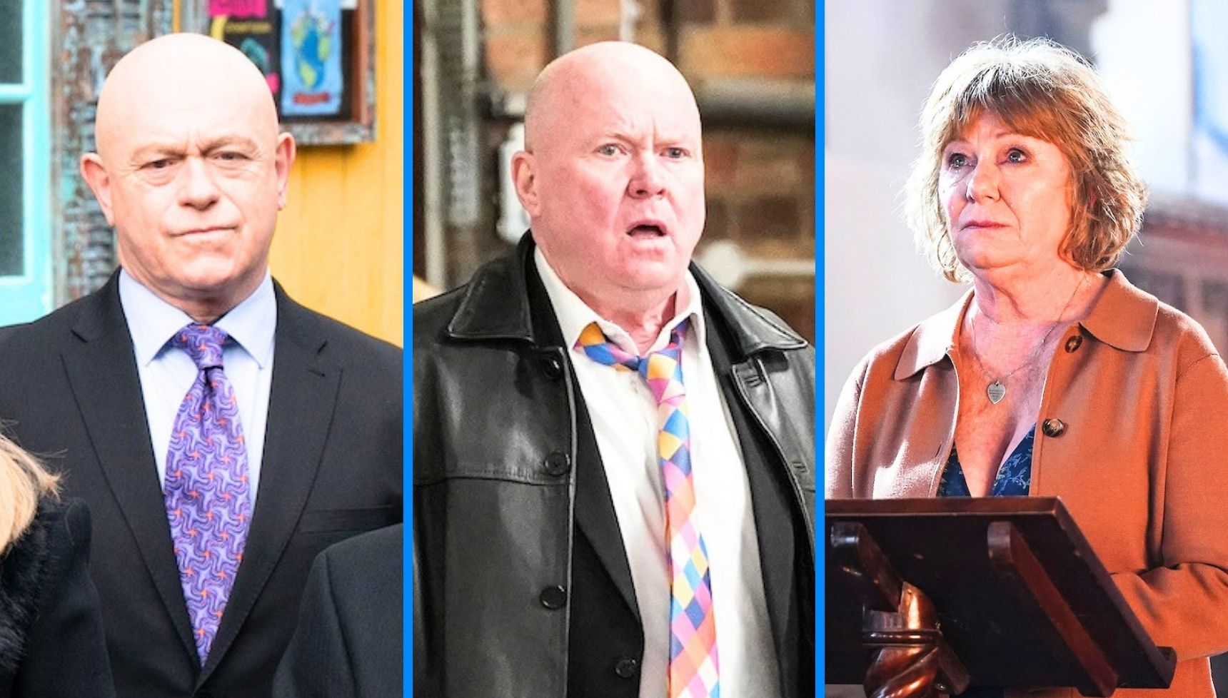 Nigel's funeral is thrown into chaos as the Mitchells race to save Mark