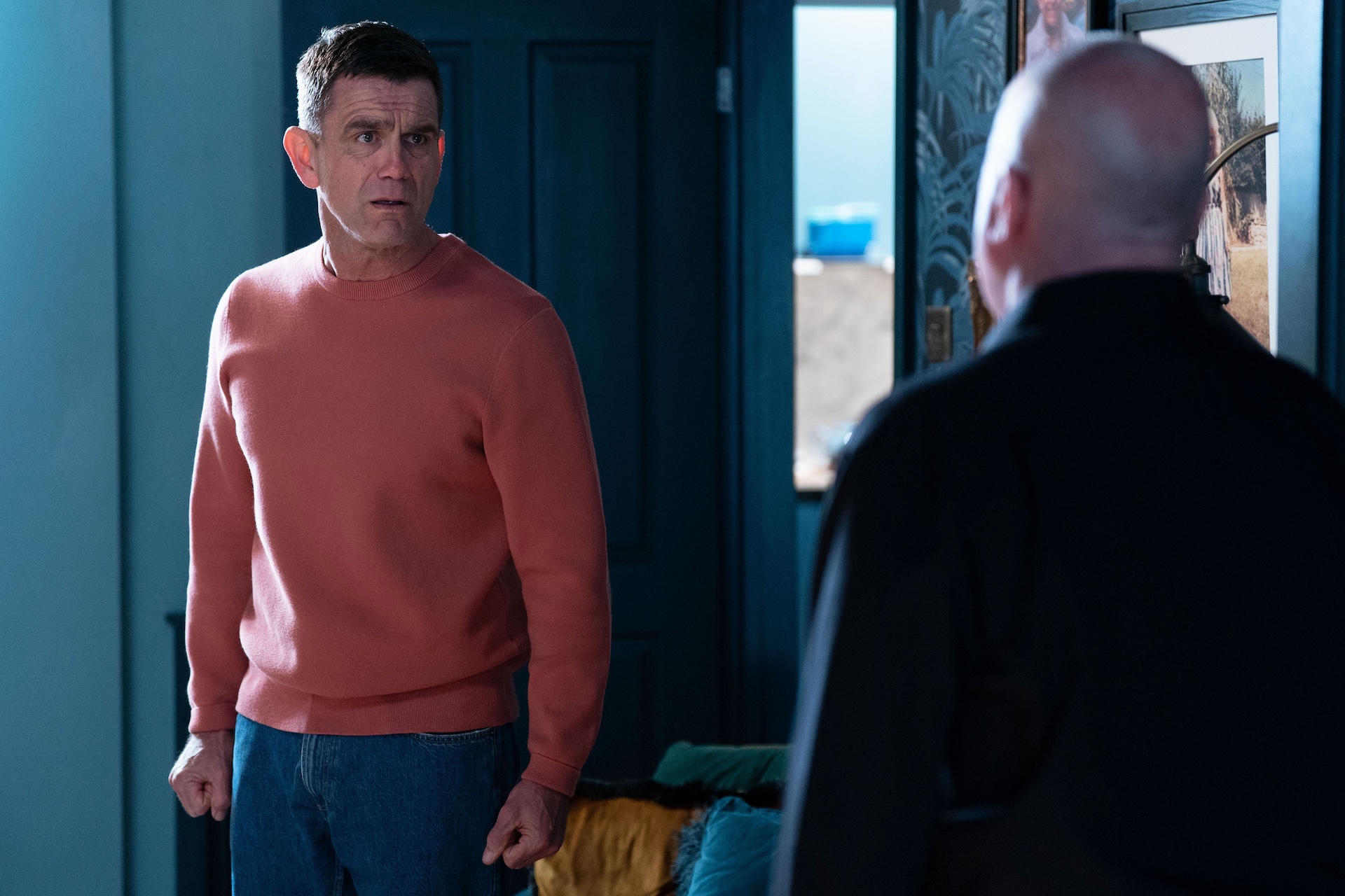 Jack and Phil talking in EastEnders spoilers 