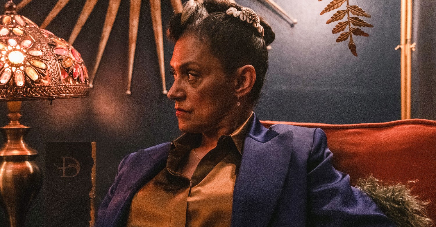 Cathy Tyson as Morgan in Blue Lights series 3