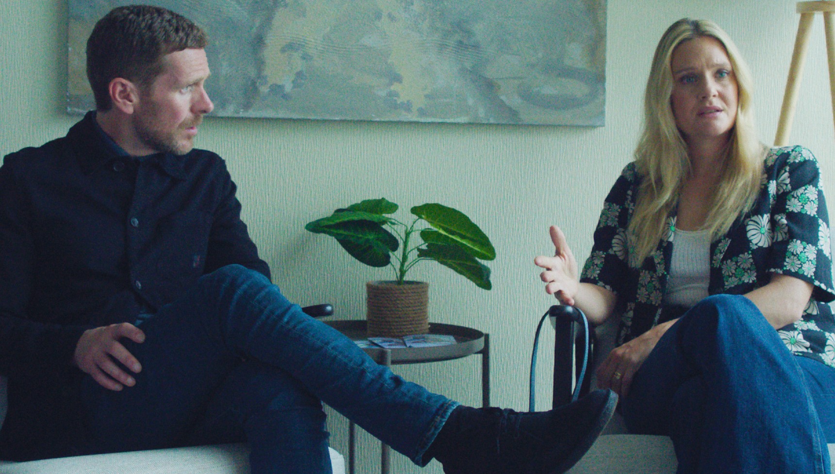 Shaun Evans and Romola Garai in ITV's Betrayal