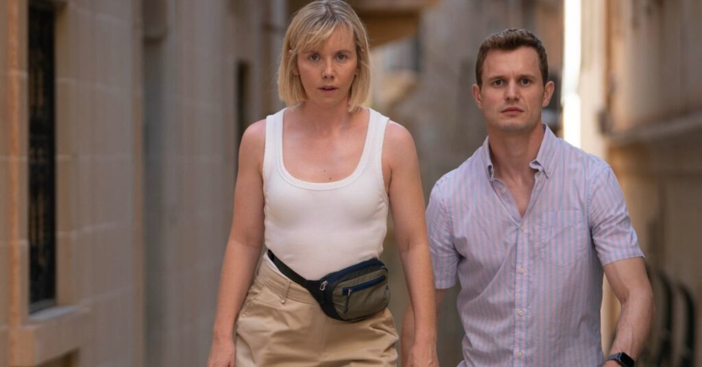 Lauren Lyle and Chris Jenks as DS Karen Pirie and DC Jason Murray in ITV drama
