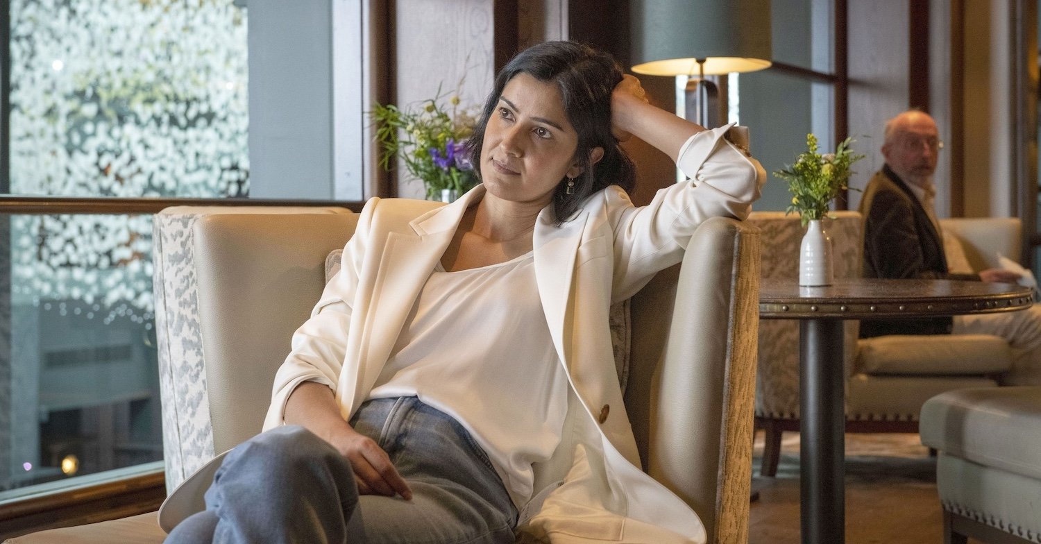 Rakhee Thakrar plays podcaster Bel Richmond in Karen Pirie series one