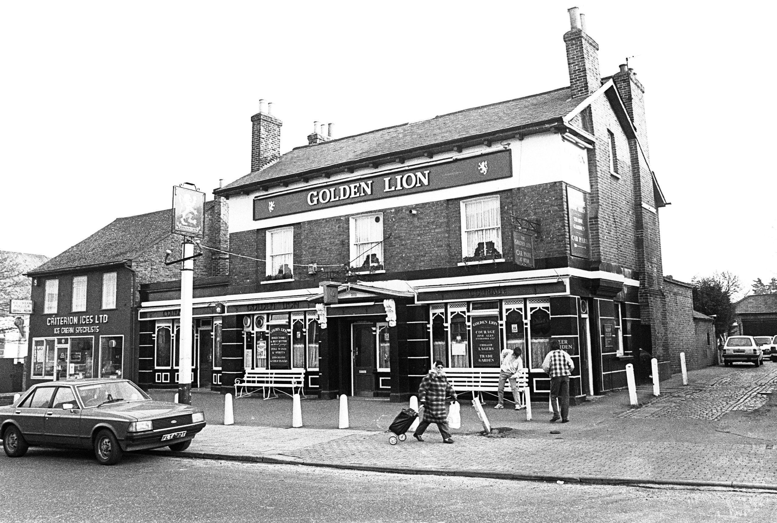 The Golden Lion pub, where Daniel Morgan's body was found