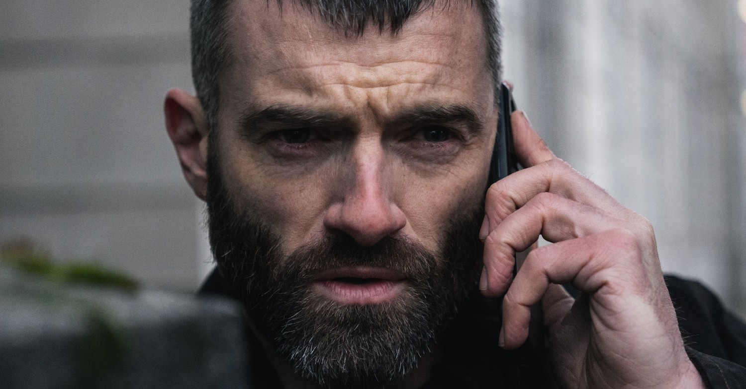Stuart Martin as Cormac in In Flight on Channel 4