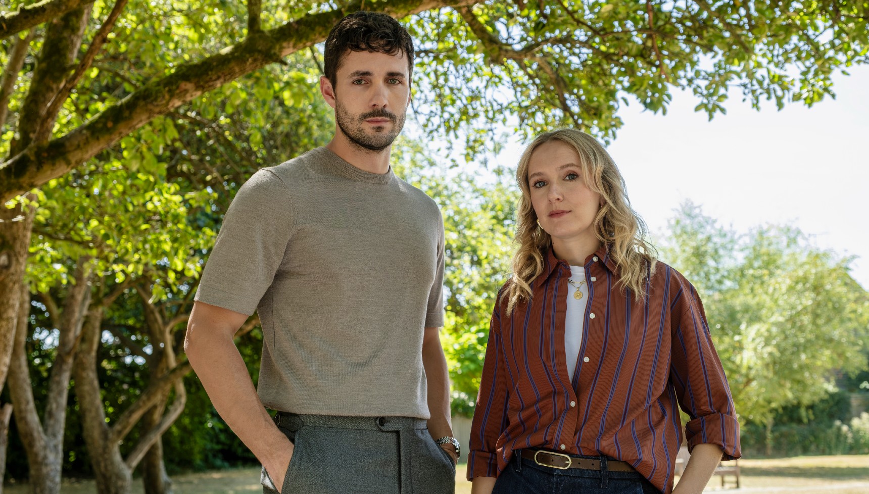 ROSE AYLING-ELLIS and Jonah Hauer-King in Code of Silence series 2