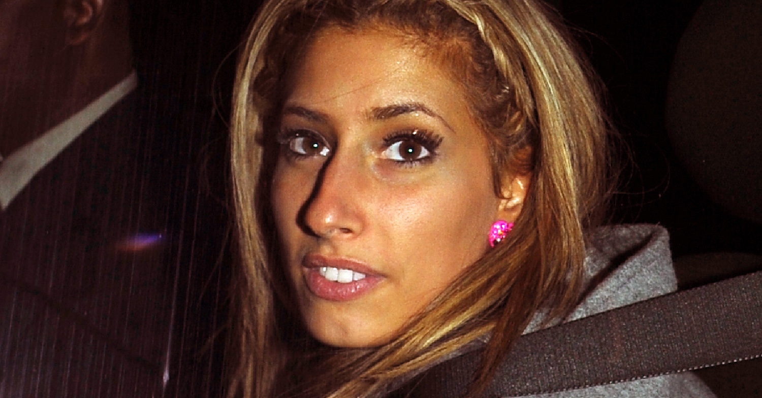 Stacey Solomon leaving The X factor studios 