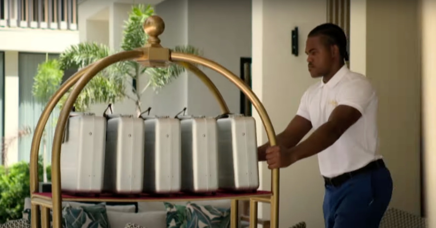 The Fortune Hotel. briefcases
