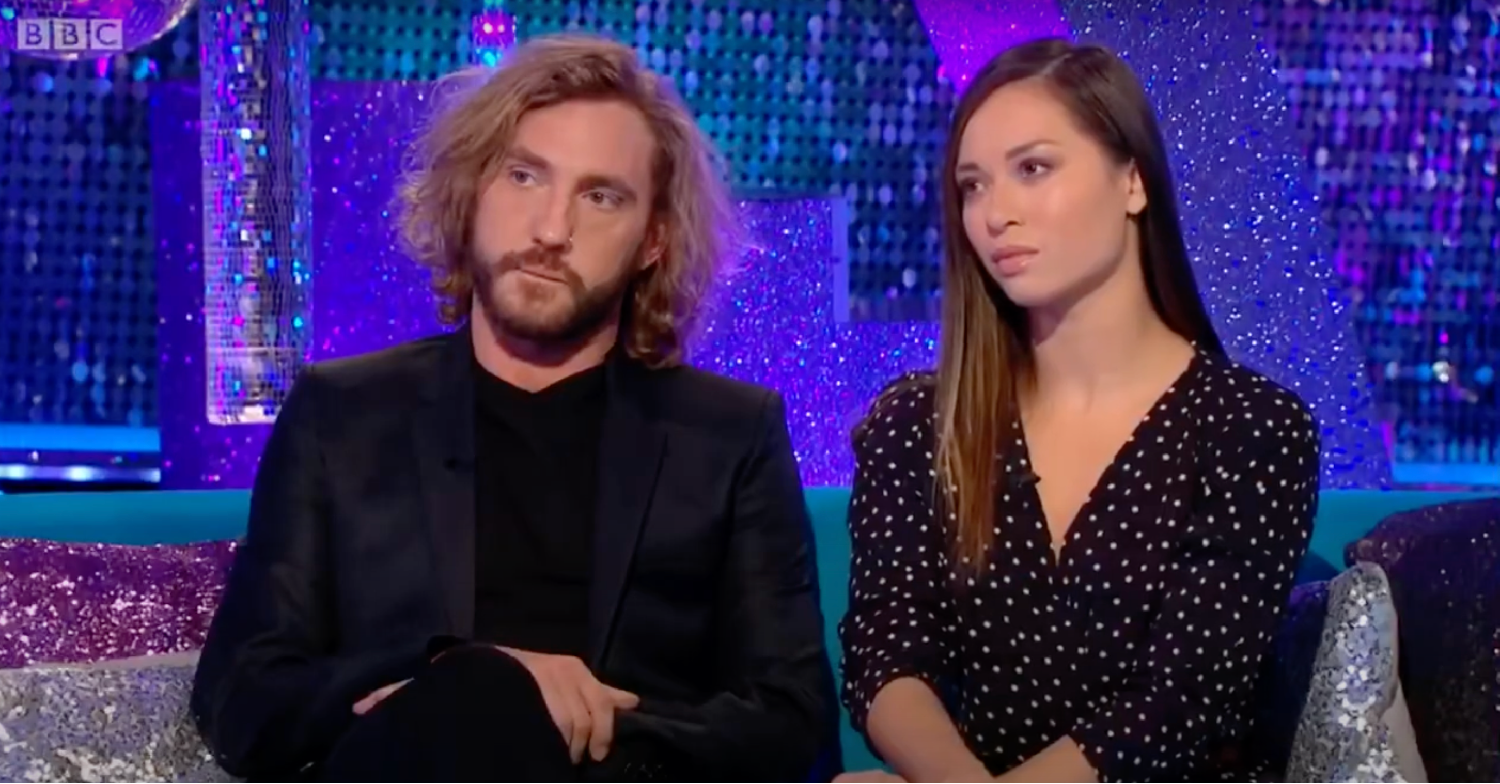 Seann Walsh and Katya Jones on Strictly It Takes Two