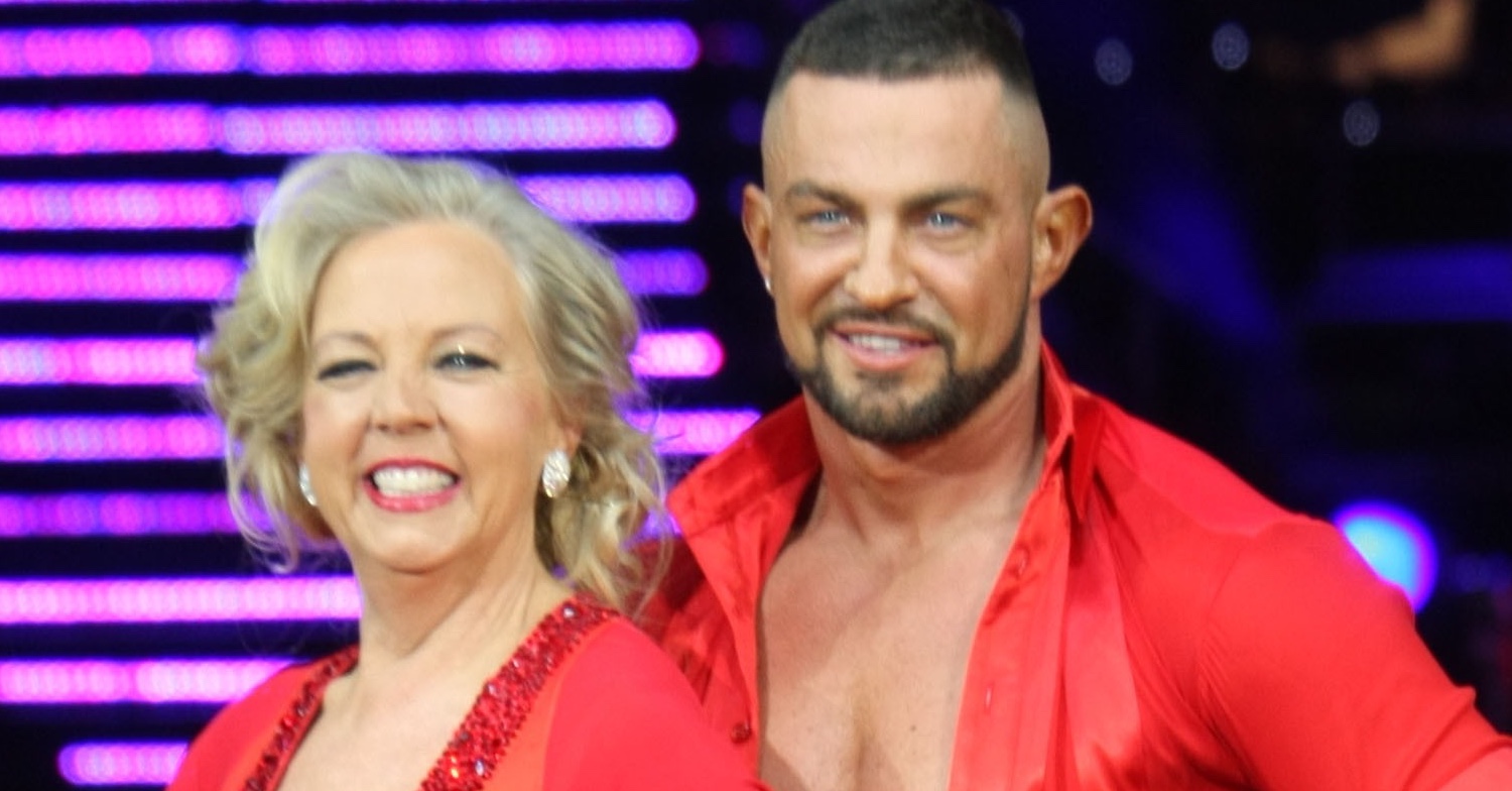 Deborah Meaden and Robin Windsor on Strictly Come Dancing tour [Credit: Rowen Lawrence / FameFlynet.uk.com]
