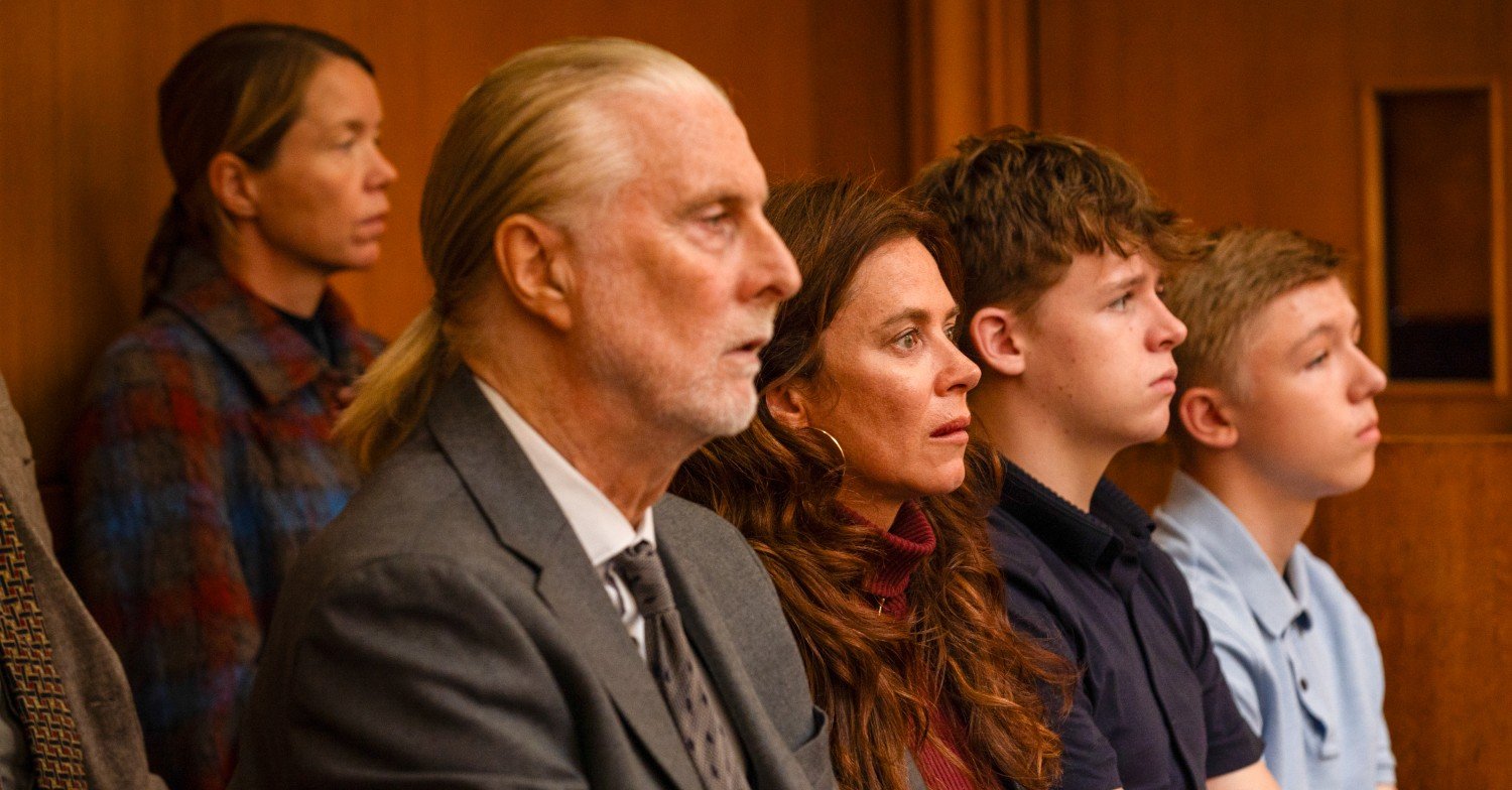 The Mitchell family in the docks in Unforgivable