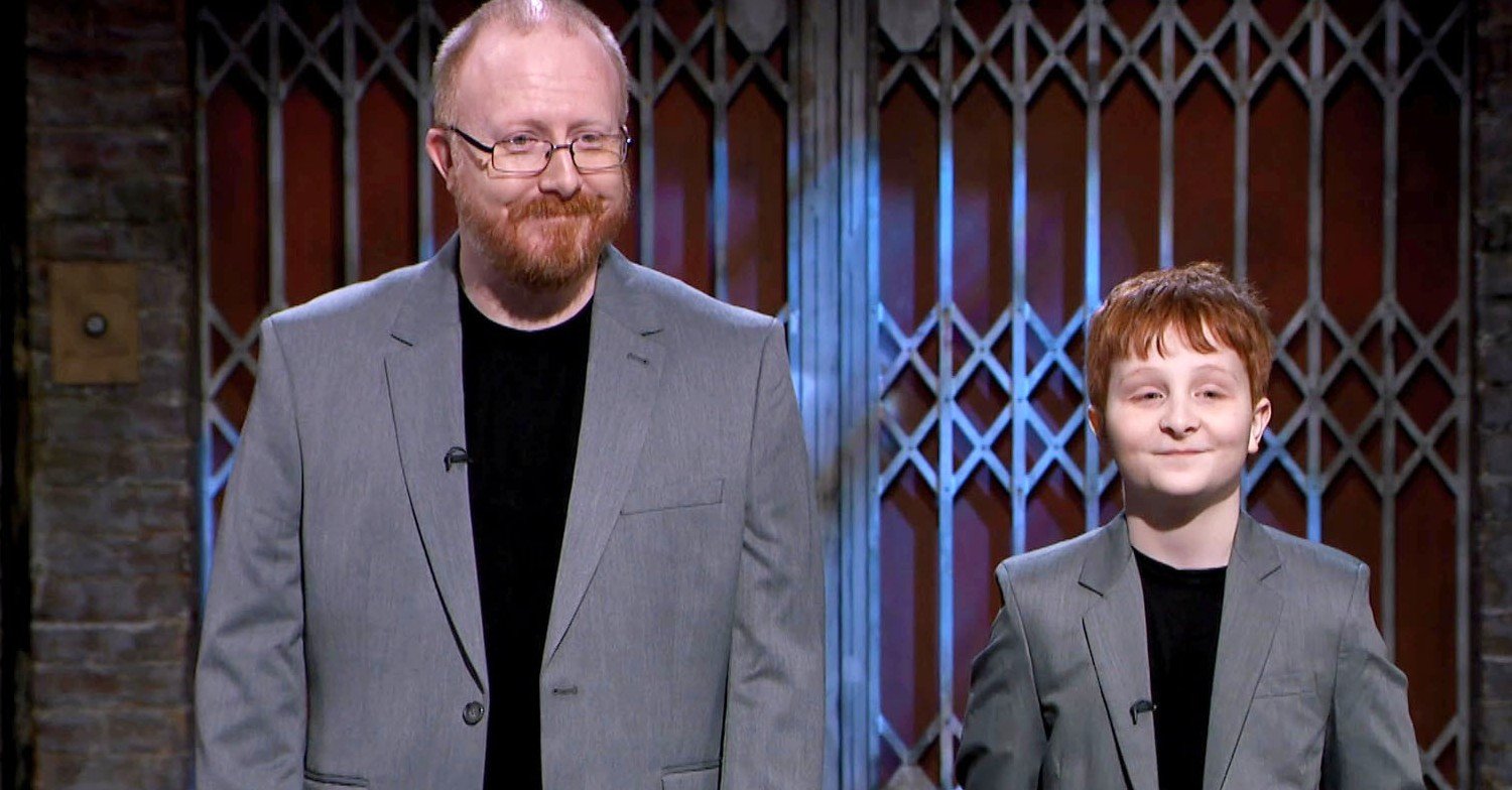 Matt and Max Palfrey on Dragons' Den