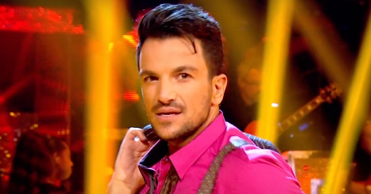 Peter Andre on Strictly Come Dancing