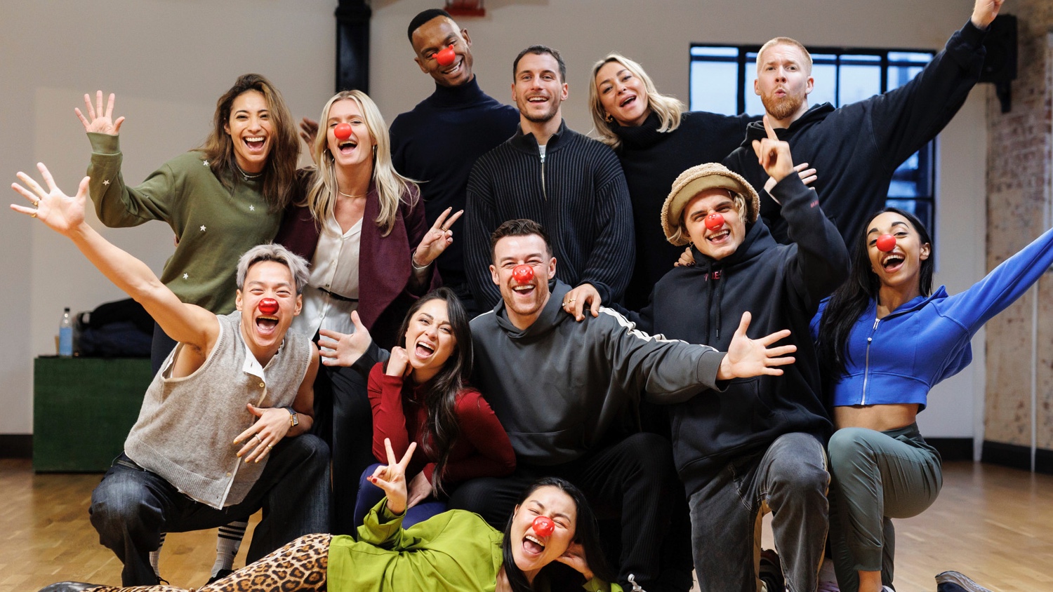 Red Nose Day strictly professionals 