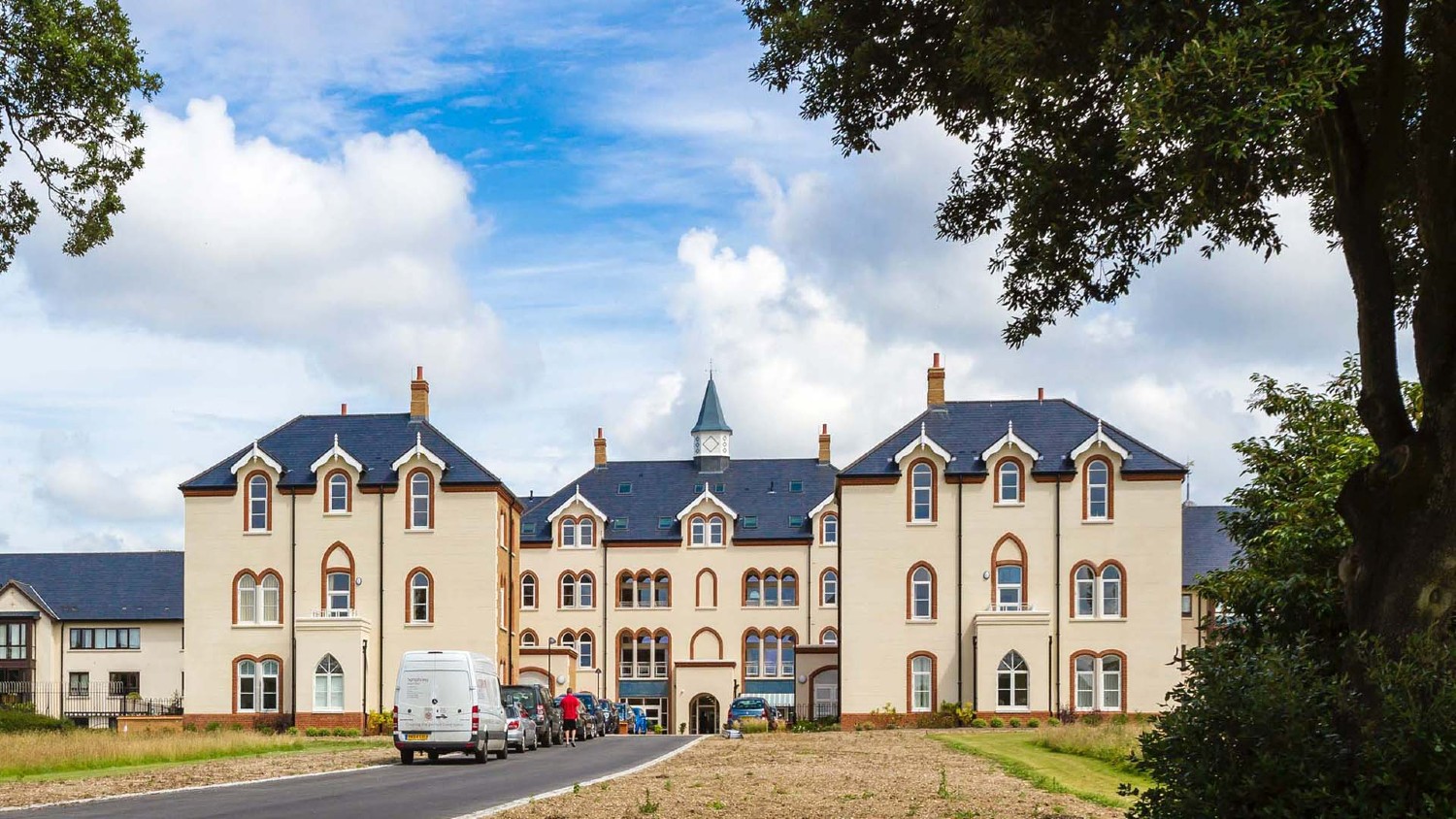 Exterior of St George's Park, inspiration for Coopers Chase in The Thursday Murder Club