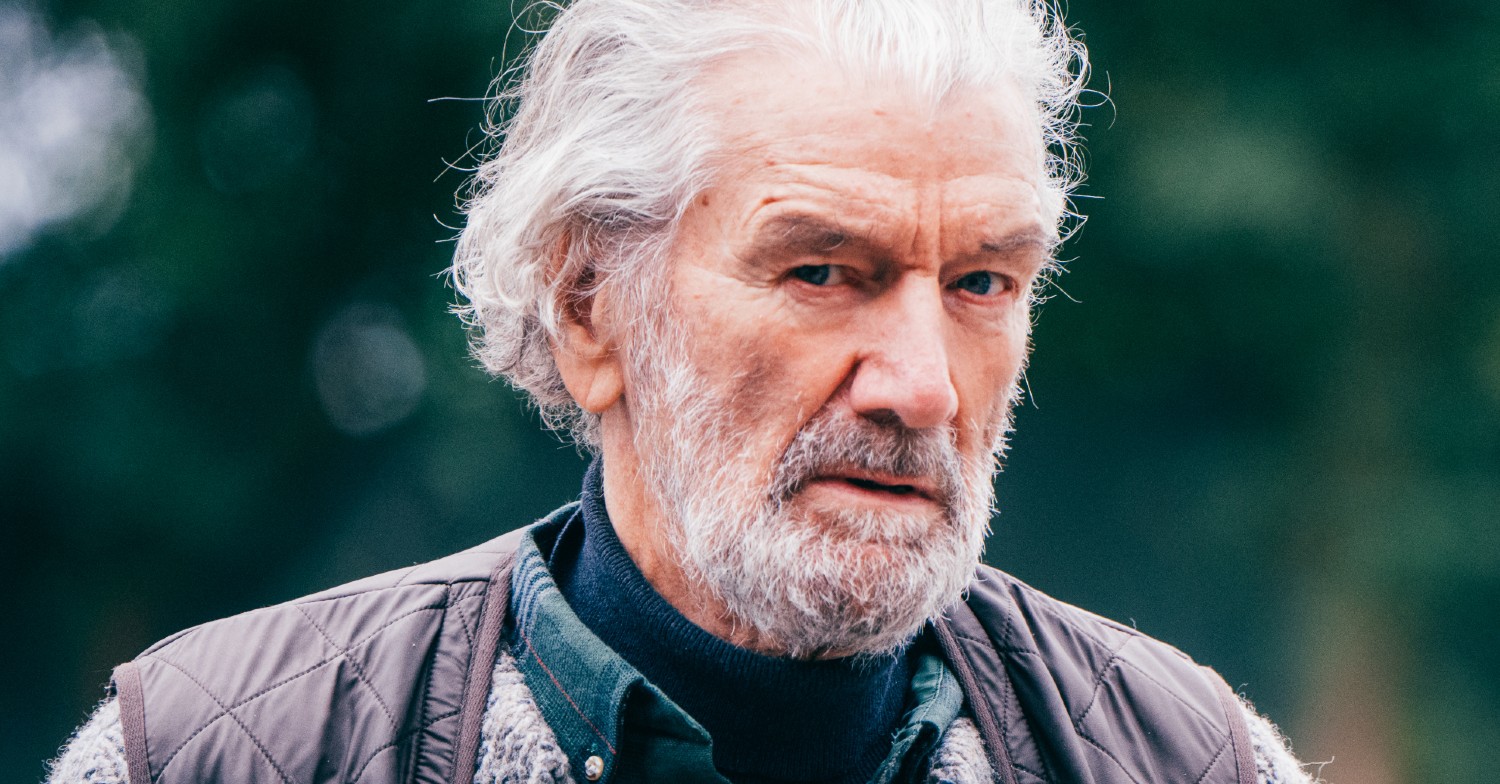 Clive Russell as Derek Abbott in The Guest