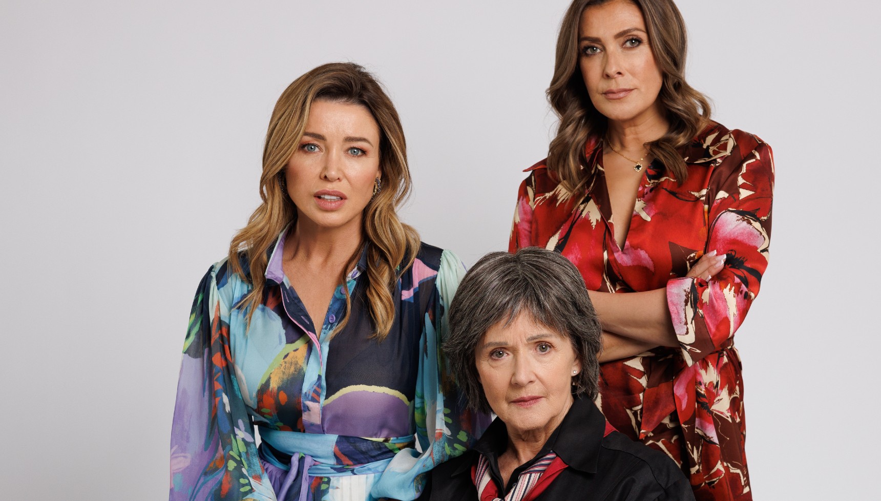 Dannii Minogue, Kym Marsh, and Jackie Woodburne in The Imposter