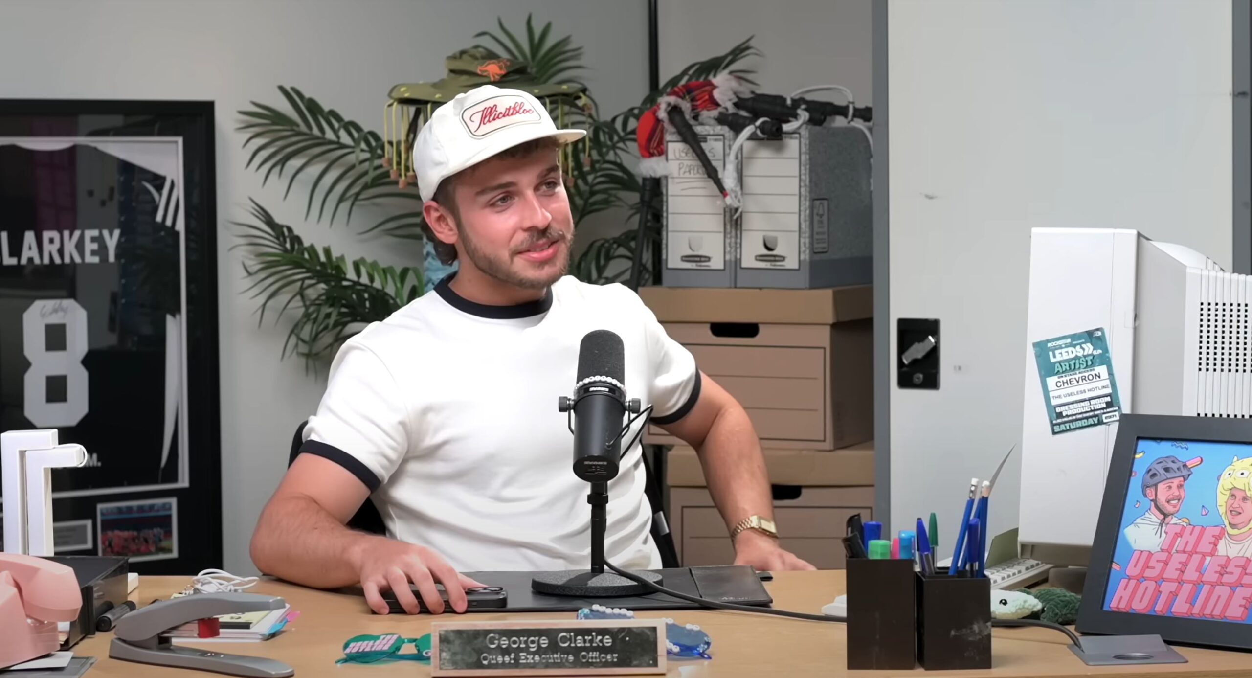 The Useless Podcast host has revealed he is in a relationship.