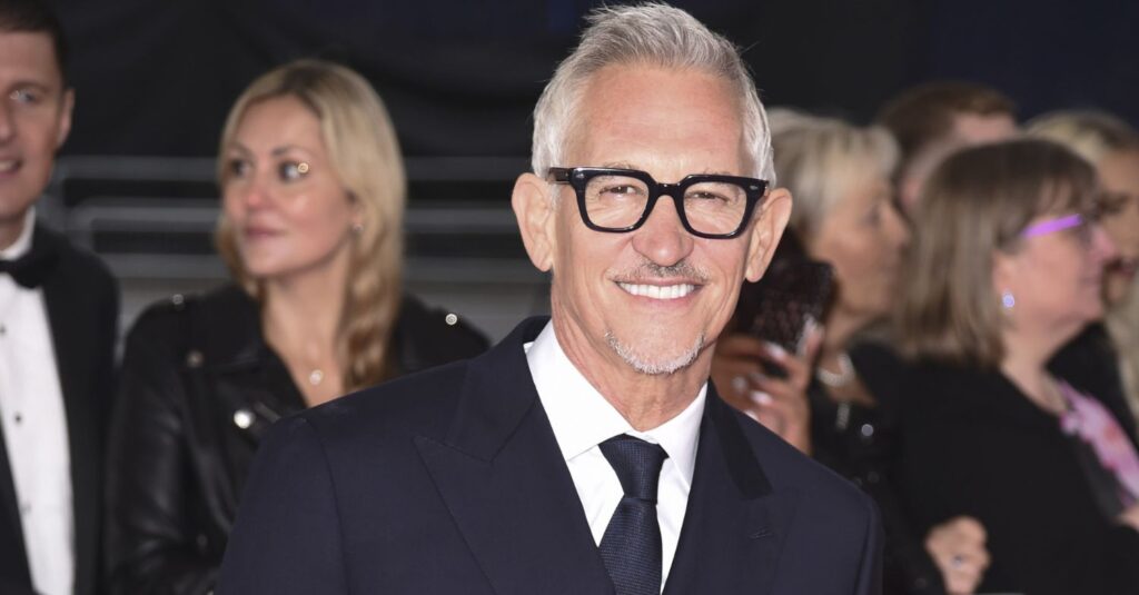 Gary Lineker at the NTAs