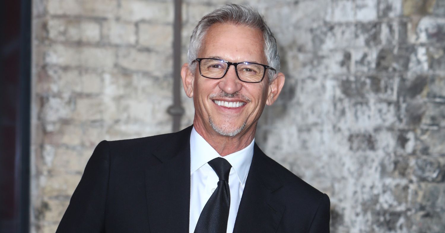 Gary Lineker in a suit