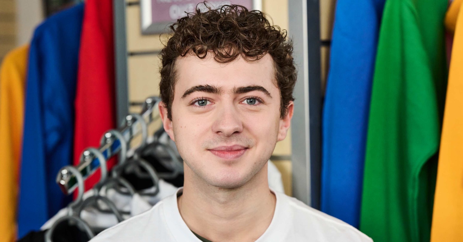 Hugo Papiernik is one of the five new faces in this week's crime drama