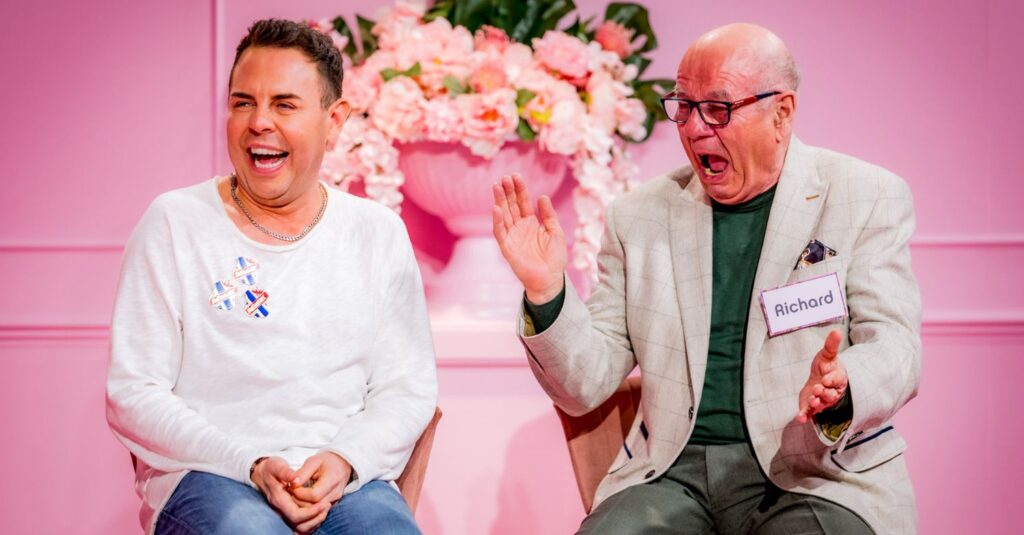 Chris Dennis and his dad Richard on RuPaul's Drag Race