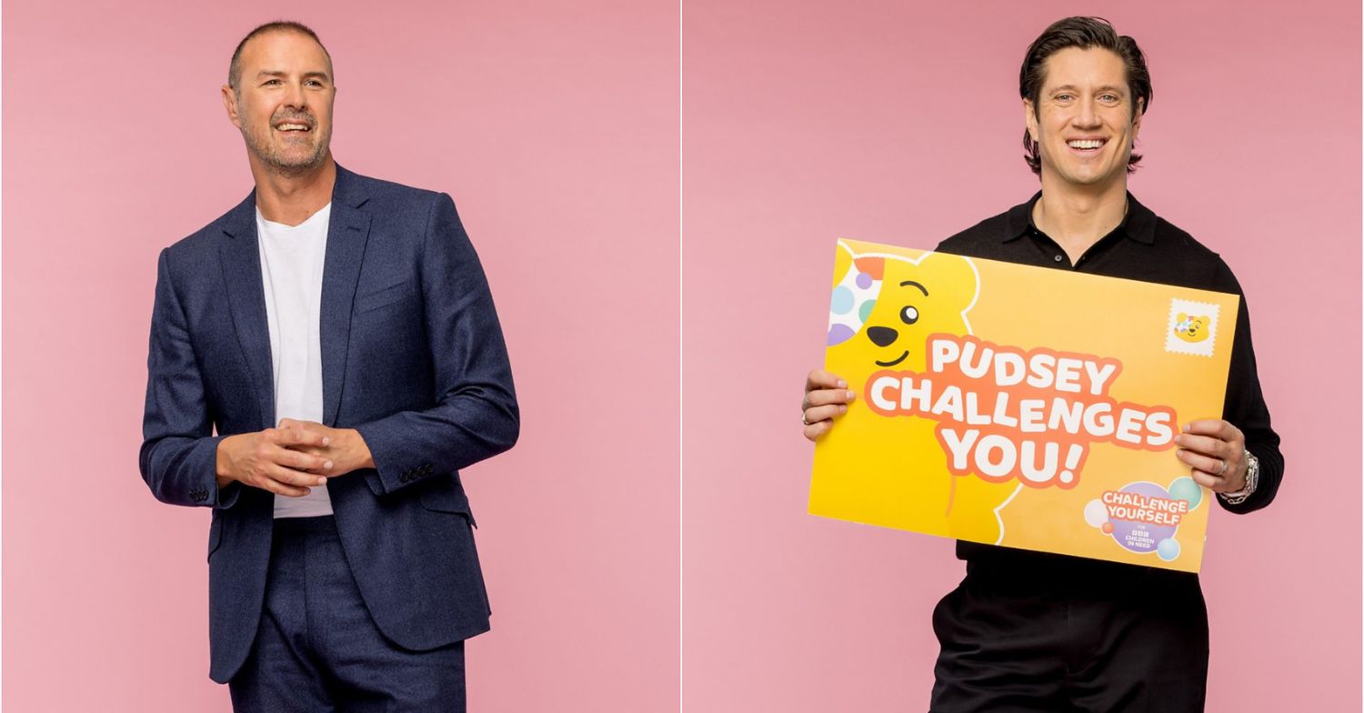 Paddy McGuinness and Vernon Kay