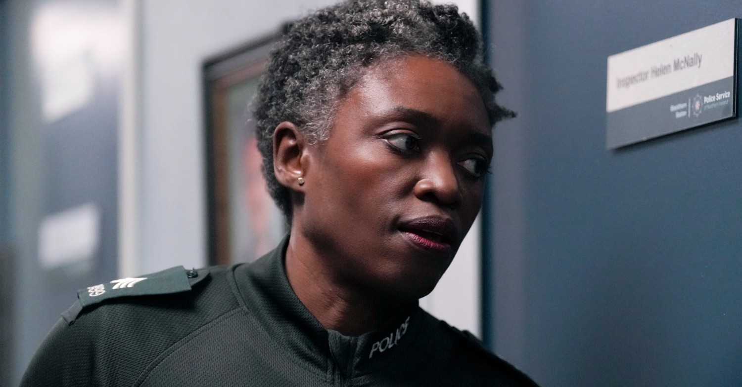 Andi Osho as Sandra Cliff in Blue Lights S3
