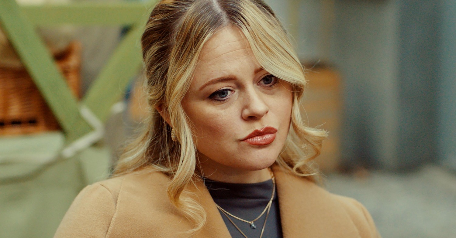 Emily Atack as Debbie in The Rumour