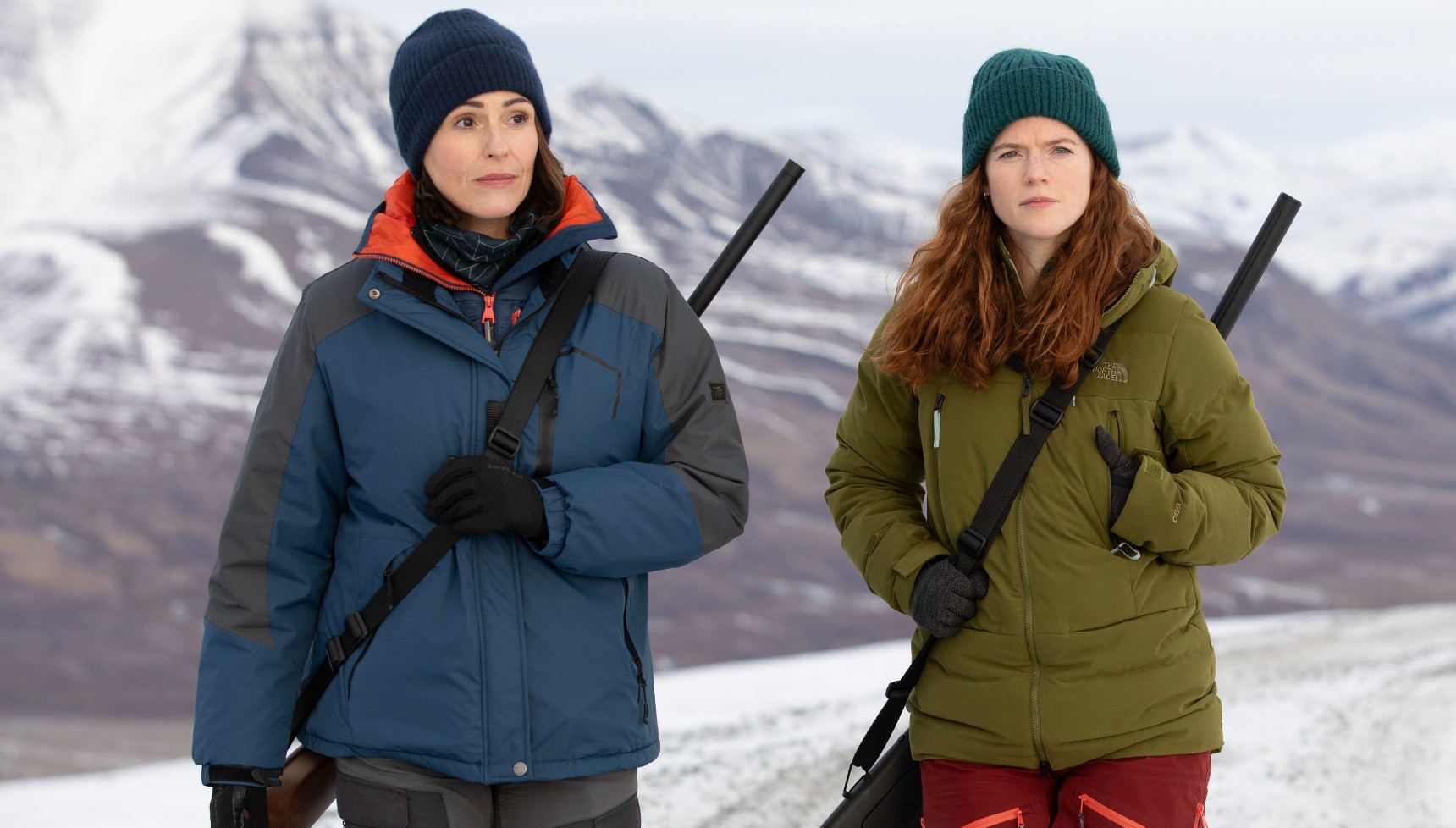 Suranne Jones (Amy Silva) and Rose Leslie (Kirsten Longacre)